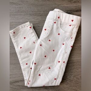 H&M heart Pants, 3/4Y